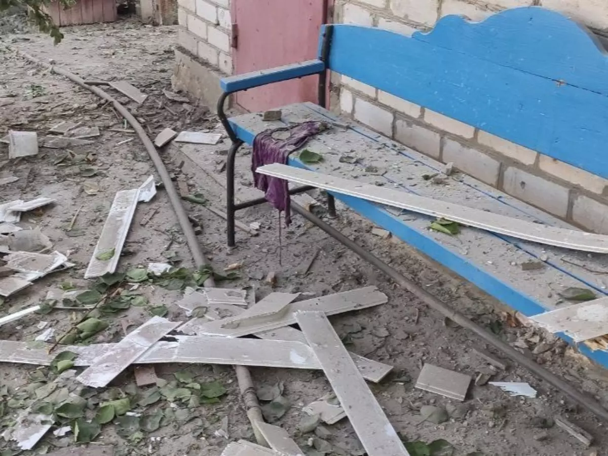 ВСУ обстреляли Каховку и близлежащее село