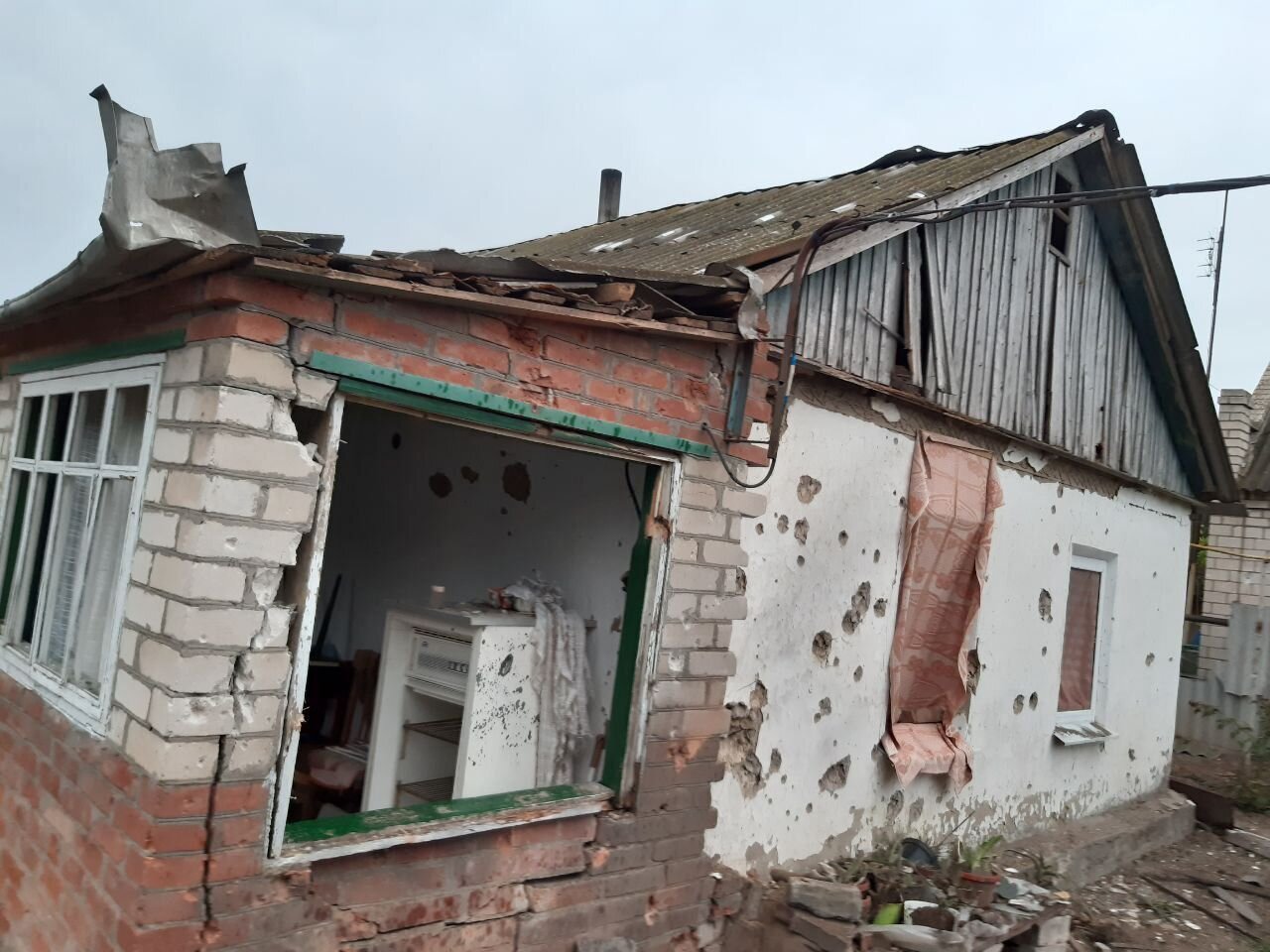 ВСУ обстреляли Днепряны в Херсонской области