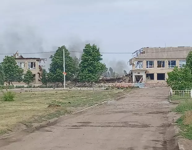 ВСУ уничтожили школу в селе Новогоровка Запорожской области
