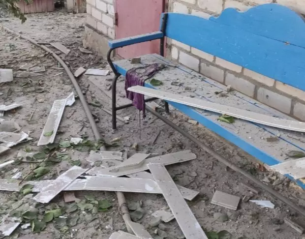 ВСУ обстреляли Каховку и близлежащее село