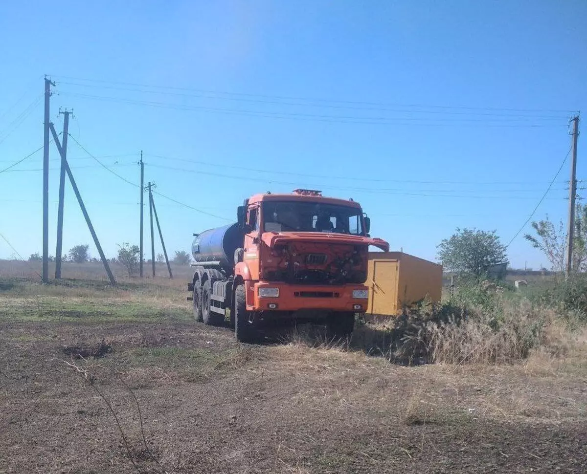 ВСУ ударили по водовозу в Херсонской области