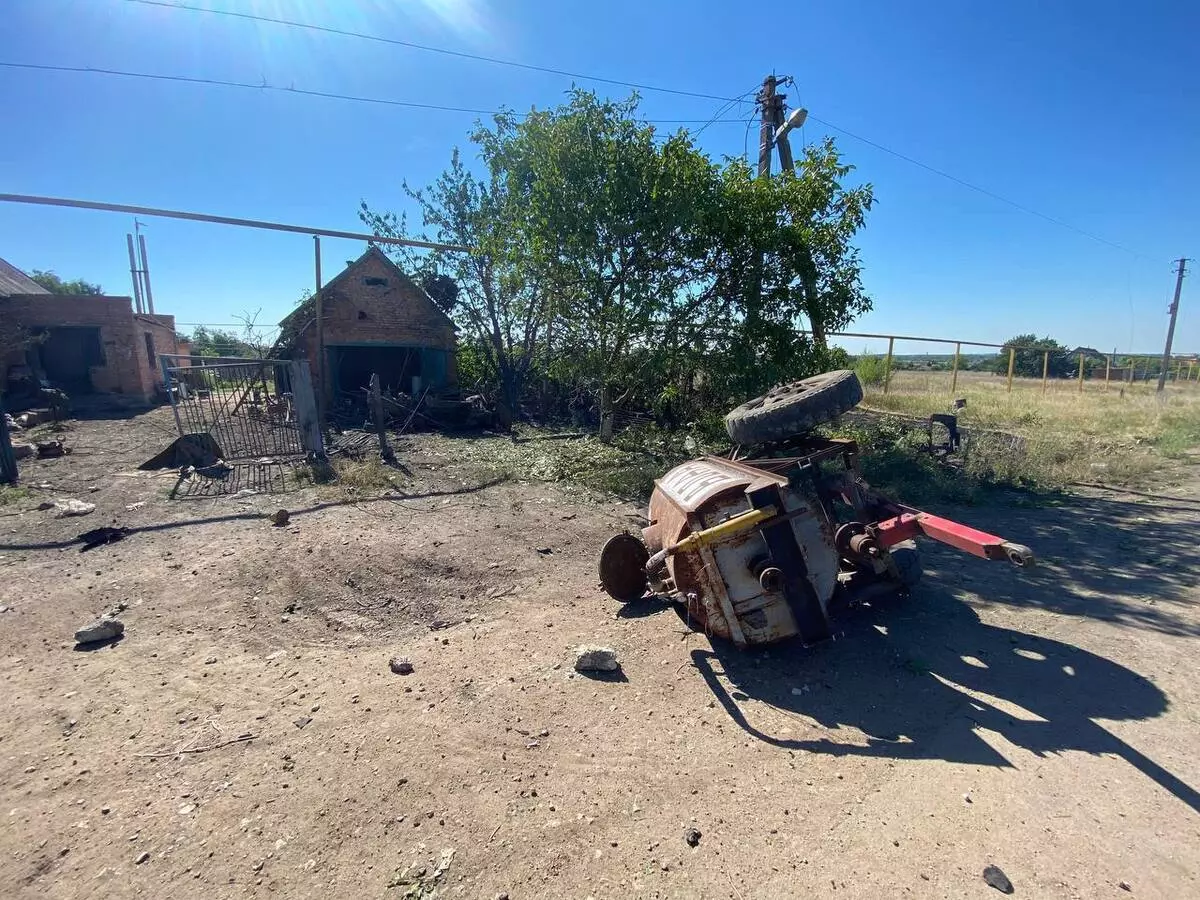 ВСУ ударили по селу в Запорожской области